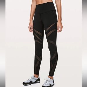 Lululemon WUNDER UNDER HIGH-RISE TIGHT 28" *MESH